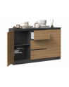top e shop Komoda 2D3S 120x30xH75 antracyt/artisan - nr 10
