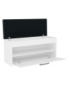 top e shop Szafka na buty ze schowkiem PARMA 100x35xH49 biel - nr 2