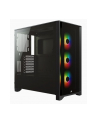 CORSAIR iCUE 4000X RGBTG Mid Tower BLACK - nr 26