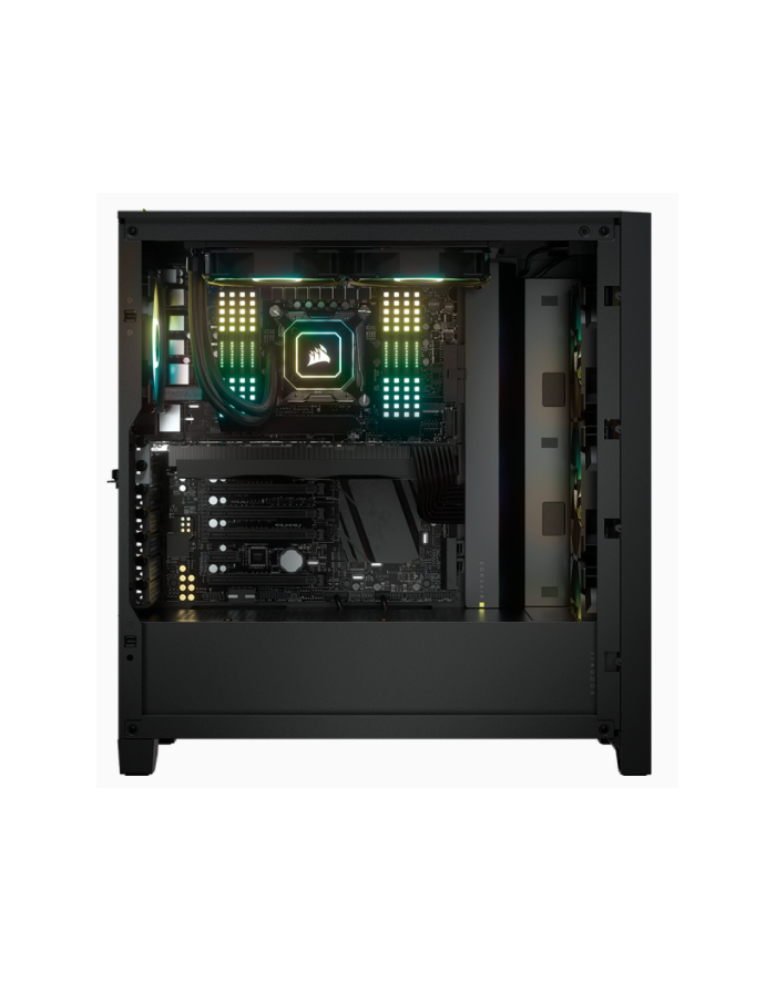 CORSAIR iCUE 4000X RGBTG Mid Tower BLACK główny