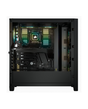 CORSAIR iCUE 4000X RGBTG Mid Tower BLACK