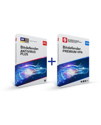 bit defender Bitdefender Antywirus Plus + VPN 10U/1Y