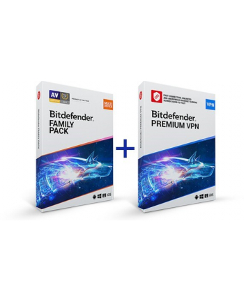 bit defender Bitdefender Family Pack + VPN 10U/1Y