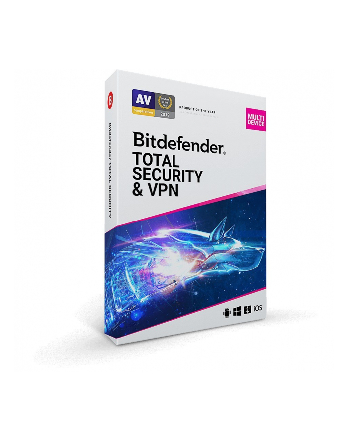 bit defender Bitdefender Total Security + VPN 10U/1Y główny