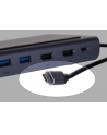 UNITEK HUB USB-C 11W1  USB-C  RJ45  MST  100W PD - nr 5