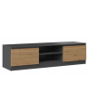 top e shop Szafka RTV 140x40xH36 antracyt/artisan - nr 4
