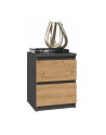 top e shop Szafka nocna M2 30x30xH40 antracyt/artisan - nr 10