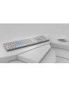 D-E layout - CHERRY DW 9100 SLIM, desktop set (Kolor: BIAŁY/silver, SX scissor technology) - nr 9