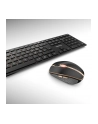 D-E layout - CHERRY DW 9100 SLIM, desktop set (Kolor: CZARNY/bronze, SX scissor technology) - nr 44