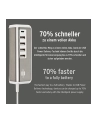 Brennenstuhl Estilo USB multi-charger (Kolor: BIAŁY/stainless steel, 5x USB, PD 20 Watt) - nr 32