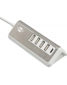 Brennenstuhl Estilo USB multi-charger (Kolor: BIAŁY/stainless steel, 5x USB, PD 20 Watt) - nr 45
