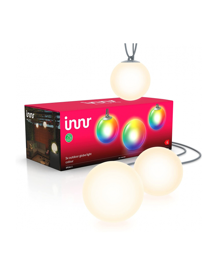 Innr Outdoor Smart Globe Light Color 3-Pack, LED Light (Replaces 33 Watt) główny