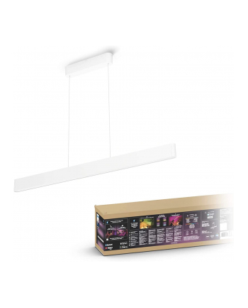 Philips HUE White ' Color Ambiance Ensis pendant light, LED light (Kolor: BIAŁY)
