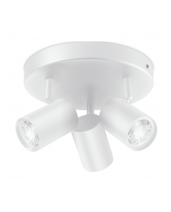 WiZ IMAGEO 3x adjustable spot round plate, LED light (Kolor: BIAŁY)