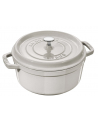 zwilling Garnek żeliwny okrągły STAUB 40501-413-0 - biała trufla 52 ltr - nr 9