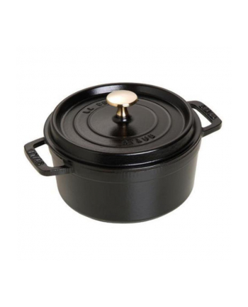 zwilling Garnek żeliwny okrągły STAUB 40509-485-0 - czarny 17 ltr