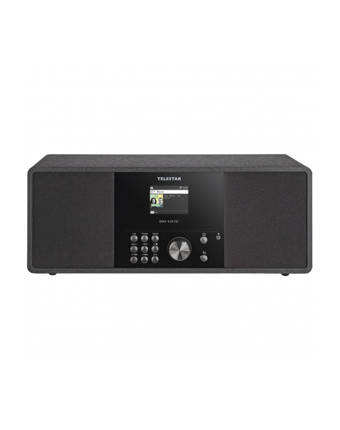 Telestar Dira S24 CD, clock radio (Kolor: CZARNY, USB, Bluetooth, DAB+) główny