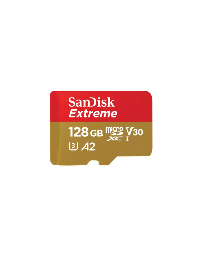 SanDisk Extreme 128 GB microSDXC - UHS-I U3, Class 10, V30, A2 główny