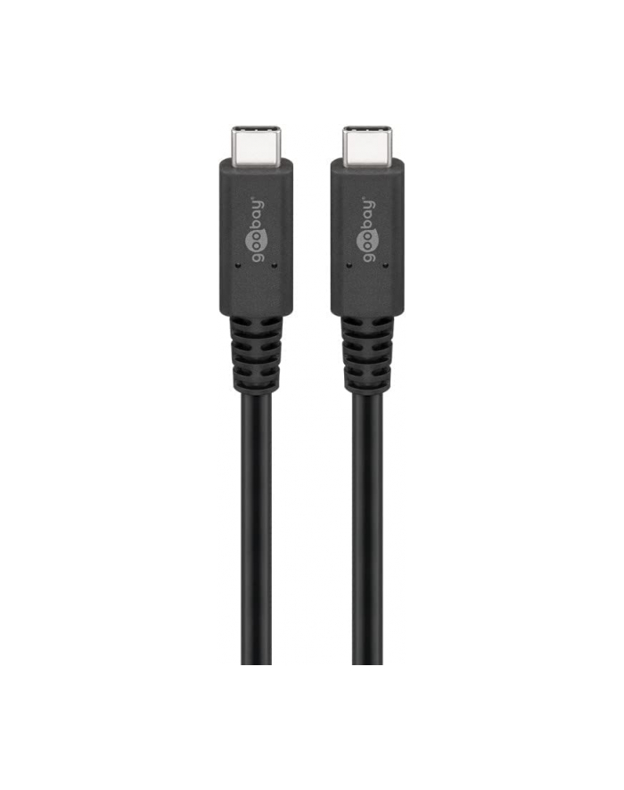 Goobay USB-C cable USB 4.0 generation 3x2 (Kolor: CZARNY, 0.8 meters) główny