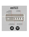 Brennenstuhl Estilo USB multi-charger (Kolor: BIAŁY/stainless steel, 5x USB, PD 20 Watt) - nr 40