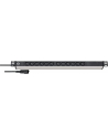 Brennenstuhl Alu-Line 19  12-way, power strip (Kolor: CZARNY/silver, 1U, IEC connector) - nr 14