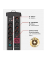 Brennenstuhl Premium-protection -Line, 11-way duo, power strip (Kolor: CZARNY/silver, 120,000A surge protection , 3 meters) - nr 14