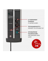 Brennenstuhl Premium-protection -Line, 11-way duo, power strip (Kolor: CZARNY/silver, 120,000A surge protection , 3 meters) - nr 15