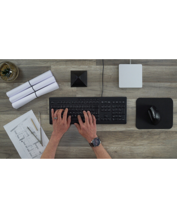 UK layout - CHERRY STREAM KEYBOARD, keyboard (Kolor: CZARNY, SX scissor technology)