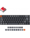 D-E Layout - Keychron K7, gaming keyboard (Kolor: CZARNY/grey - Keychron Low Profile Optical Red, hot-swap, aluminum frame, RGB) - nr 1