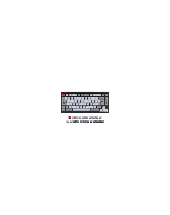 Keychron Double-Shot PBT Cherry Full Set Keycap Set - Grey, Kolor: BIAŁY and Blue, Keycap (Multi-Colour, 219 Pieces, ANSI ' UK ISO Layout) główny