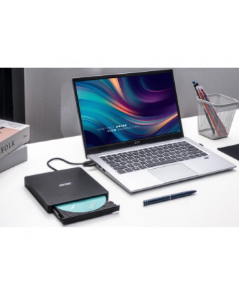 Acer Portable CD/DVD Writer, external DVD burner (Kolor: CZARNY)