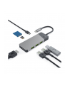 GREEN CELL HUB USB-C ADAPTER GC CONNECT 7W1 (3XUSB 31  HDMI 4K 60HZ  USB-C PD 85W  MICROSD/SD) - nr 33