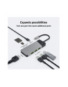 GREEN CELL HUB USB-C ADAPTER GC CONNECT 7W1 (3XUSB 31  HDMI 4K 60HZ  USB-C PD 85W  MICROSD/SD) - nr 35