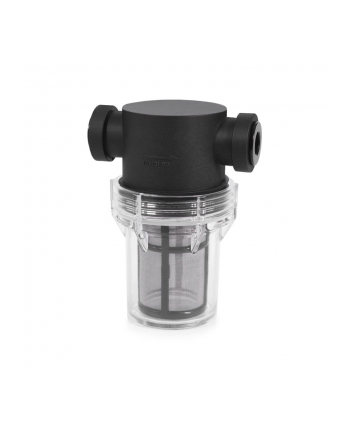 Alphacool ES Big Inline particle filter 2x G1/4 IG/IG (Kolor: CZARNY/transparent, for the coolant circuit)