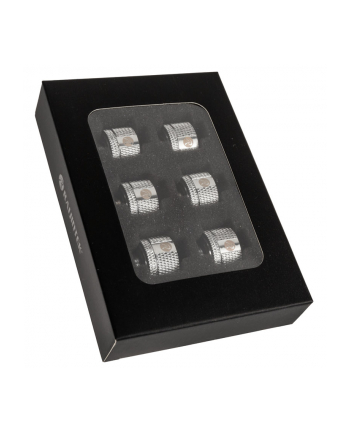 RAIJINTEK PELIAS SILVER - D141806, Connection (silver, 6 pieces)