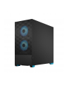 Fractal Design Pop Air RGB cyan Core TG Clear Tint, Tower Case (Kolor: CZARNY/light blue) - nr 17