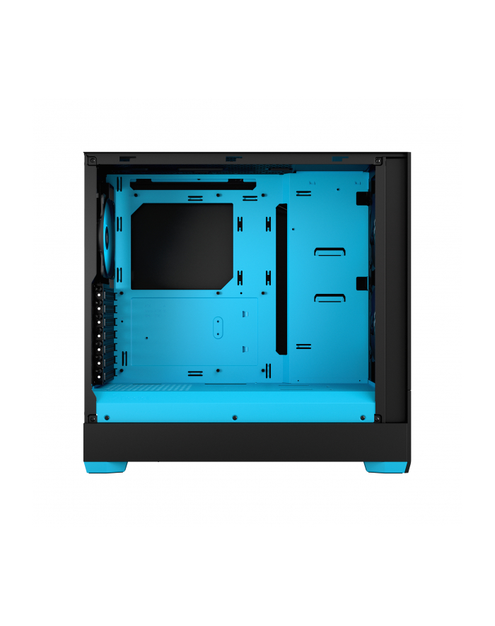 Fractal Design Pop Air RGB cyan Core TG Clear Tint, Tower Case (Kolor: CZARNY/light blue) główny