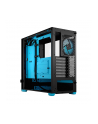 Fractal Design Pop Air RGB cyan Core TG Clear Tint, Tower Case (Kolor: CZARNY/light blue) - nr 60