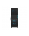 Fractal Design Pop Air RGB cyan Core TG Clear Tint, Tower Case (Kolor: CZARNY/light blue) - nr 72