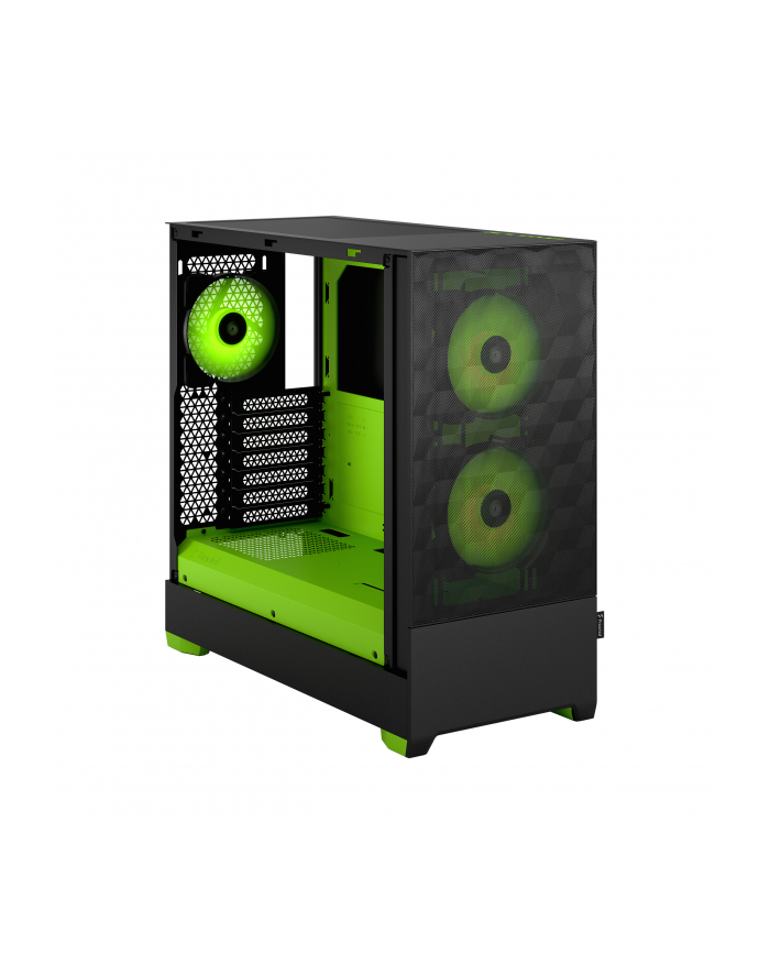 Fractal Design Pop Air RGB green Core TG Clear Tint, Tower Case (Kolor: CZARNY/green) główny