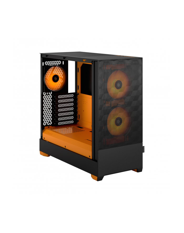 Fractal Design Pop Air RGB orange Core TG Clear Tint, Tower Case (Kolor: CZARNY/orange) główny