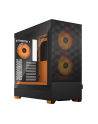 Fractal Design Pop Air RGB orange Core TG Clear Tint, Tower Case (Kolor: CZARNY/orange) - nr 37