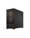 Fractal Design Pop Air RGB orange Core TG Clear Tint, Tower Case (Kolor: CZARNY/orange) - nr 58