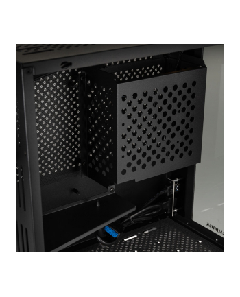 RAIJINTEK PAEAN MINI, tower case (Kolor: CZARNY, tempered glass)