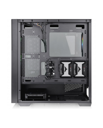 Thermaltake Divider 370 TG ARGB, tower case (Kolor: CZARNY, tempered glass)