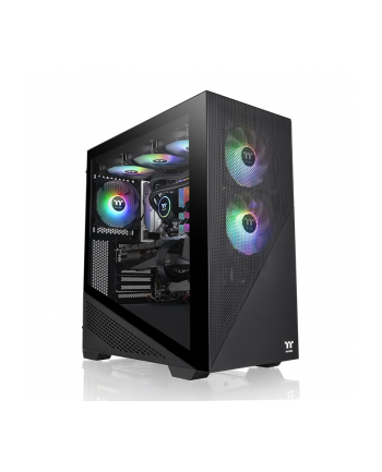 Thermaltake Divider 370 TG ARGB, tower case (Kolor: CZARNY, tempered glass)