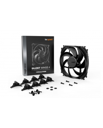Be quiet! Silent Wings 4 PWM 140x140x25, case fan (Kolor: CZARNY)