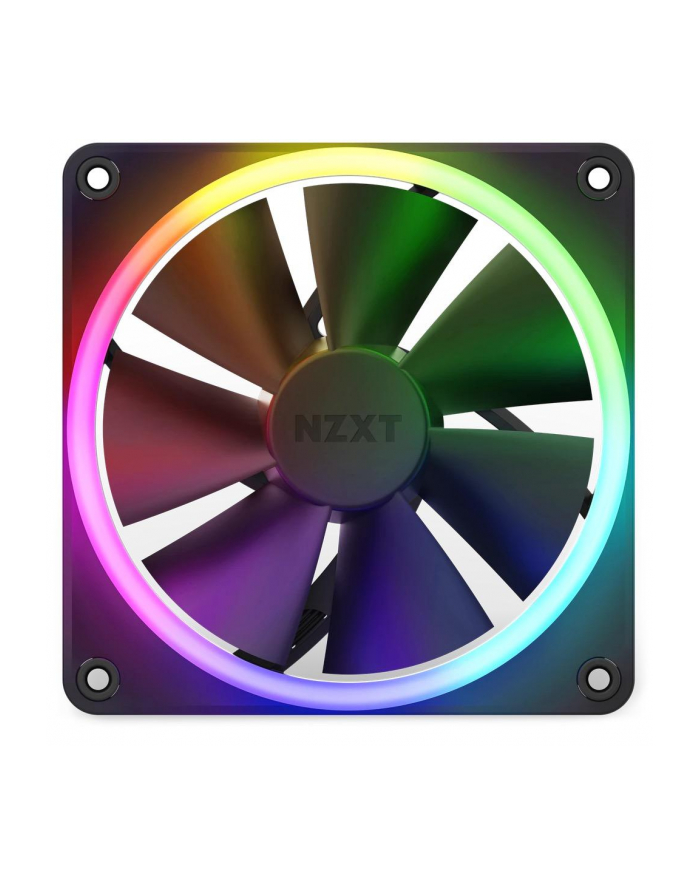 NZXT F120 RGB Single 120x120x26, case fan (Kolor: CZARNY, single fan, without controller) główny