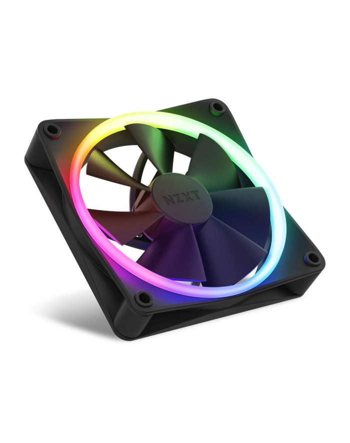 NZXT F120 RGB triple pack 120x120x26, case fan (Kolor: CZARNY, 3-pack incl. RGB ' fan controller) główny