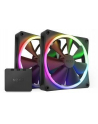 NZXT F140 RGB Twin Pack 140x140x26, case fan (Kolor: CZARNY, pack of 2 incl. RGB ' fan controller) - nr 11